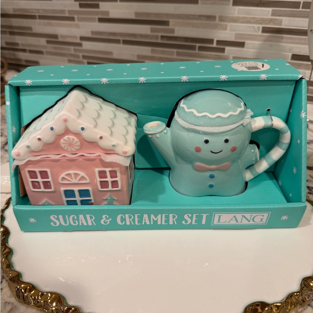 Lang Sugar and Creamer Set